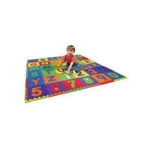 Alphabet & Number Play Mat for Kids   72 Pieces Toys