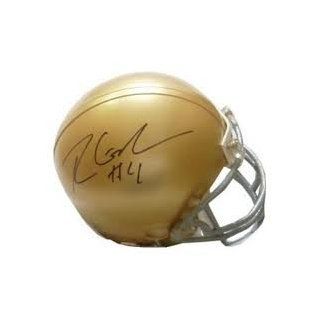 Ryan Grant Notre Dame Autographed Hand Signed Ncaa Mini