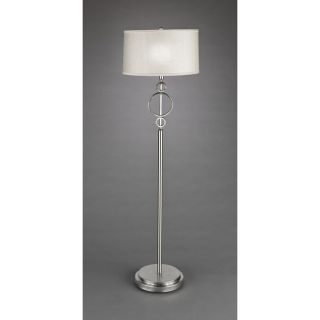 Contemporary 1 light Brushed Nickel Floor Lamp Today $89.99 4.2 (8
