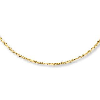 Kay Jewelers Chain Necklace 14K Yellow Gold 16 Length