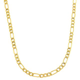 Fremada 10k Yellow Gold 3.6 mm Figaro Link Chain (20 inch) Today $229