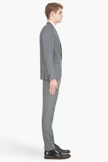 Tiger Of Sweden Grey Wool Evert 9 Suit for men
