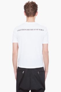 Raf Simons 1995 Black Graphics T shirt for men