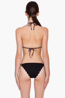 Chloe Black Scallop Swimsuit for women