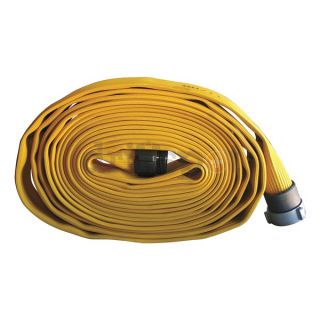 Armored Textiles G50H15RY100N Attack Line Fire Hose, 300 psi, Yellow