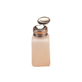 Liquid Pump, Metal Top, Plastic Bottle 6 oz Beauty