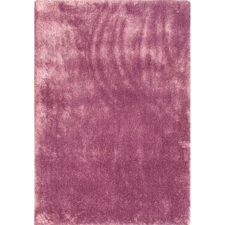 Hand tufted Silky Shag Pink Rug (510 x 311)
