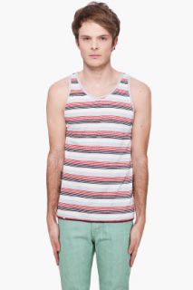 Opening Ceremony Reversible Striped Tank Top for men