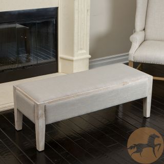 Christopher Knight Home Legion Sage Fabric Bench Today $236.99 Sale