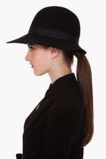 Rag & Bone Black Robinson Hat for women