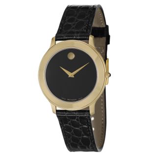 Movado Mens Museum Yellow Goldplated Swiss Quartz Watch Today $339