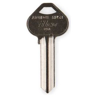 Kaba Ilco A1011D41 RU53 Key Blank, Brass, Russwin Lock, PK 10