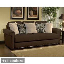 Shiloh Brown Micro Denier Sofa Today $1,279.99 Sale $1,151.99 Save