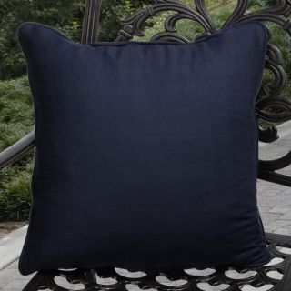 Kate Outdoor Sunnyside Navy Blue Pillows (Set of 2)