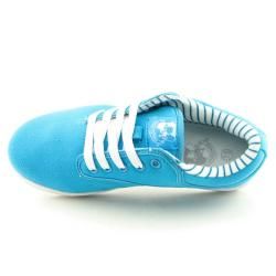 VLADO Mens Spectro 3 Blue Turquoise Jerkin Shoes (Size 10