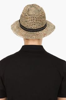 Lanvin Straw Sydney Fedora for men