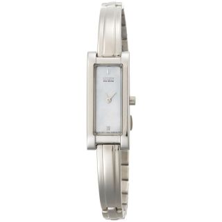 Citizen Womens Eco drive Mother of Pearl Bangle Watch