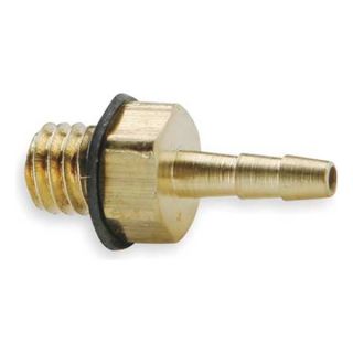 Parker 27 2 Male Connector, 1/4 In Tube Size, Brass