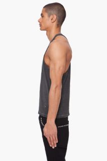 Dsquared2 Grey Patch Tank Top for men