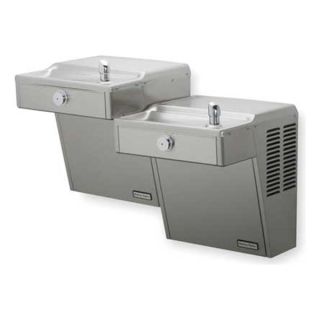 Halsey Taylor 8751080083 Water Cooler, 8 GPH, SS, 27 1/4 In H
