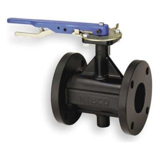 Nibco FC27653 4 Butterfly Valve, Lever, 4 In, Ductile Iron