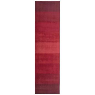 Hand tufted Red Stripes Wool Runner Rug (25 x 8) Today $72.99 3.3