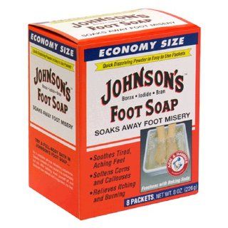 Foot Soap, Economy Size, 8 packets [8 oz (226 g)], (Pack of 4) Beauty