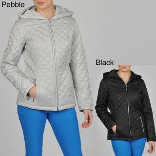 Esprit Womens Hooded Quilted Jacket