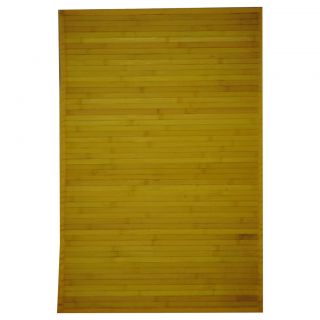 Asian Hand woven Yellow Bamboo Rug (2 x 3) Today $29.99