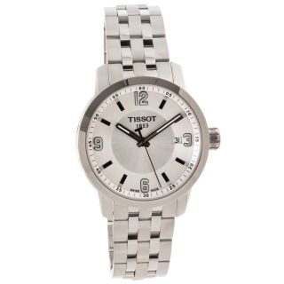 Tissot Mens PRC 200 Stainless Steel Silver Dial Watch Today $379