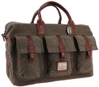  Fossil Trail Canvas MBG8313 Duffle Bag,Olive,One Size Shoes