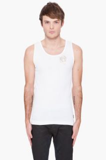 G Star White Halo Singlet for men