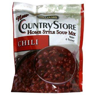 Williams Country Store Soup Mixes, Chili, 9.37 Ounce Packages (Pack of