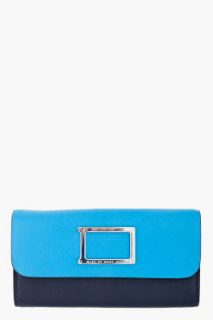 Marc By Marc Jacobs Electro Blue Werdie Wallet for women