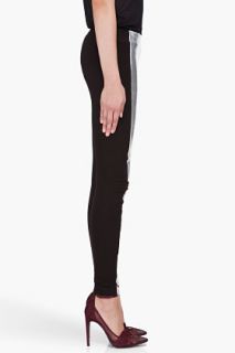Surface To Air Silver Suede Foil Leggings for women