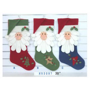 Prima Creations Inc X53097 30" Face Stocking Assorted