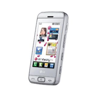 LG GT400 Viewty Smile Unlocked GSM White Cell Phone