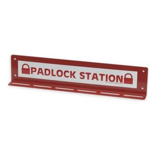 Prinzing LR360E Padlock Station, Unfilled, 3 In H