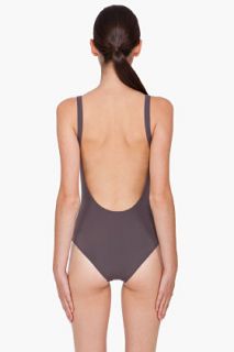 Chloe Grey One Piece Lace Swimsuit for women