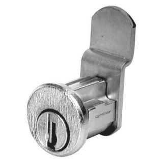 Compx National C8711 Pin Tumbler Lock, 1 9/32 In, Bright Nickel