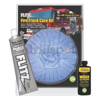Flitz International, Ltd. FI 31510 Flitz[REG] Fire Truck Care Kit Be