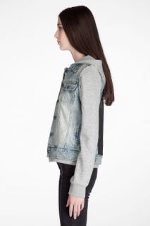 Erin Wasson X Rvca Super Blue Hoodie for women