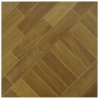 SomerTile Techwood Ash Porcelain Floor and Wall Tiles (Case of 11