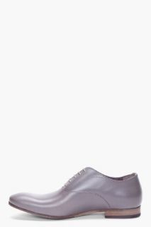 Yves Saint Laurent Slate Forever Slim Lace Up Shoes for men