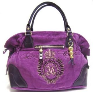 Splendor Crown Logo Velour Large Daydreamer Handbag $228 Clothing
