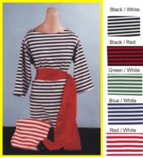 Alexanders Costume 22 228/BL Large Striped Shirt   Blue