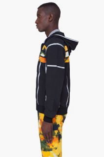 adidas Originals By O.C. Black Reflective Anorak Hoodie for men