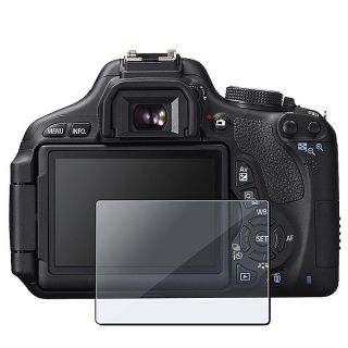 Clear Self adhering Screen Protector for Canon EOS 600D/T3i/Kiss X5