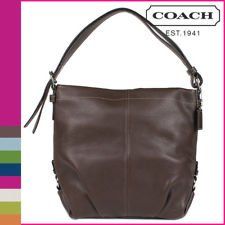 Coach Leather Duffle Purse Convertible Crossbody Bag