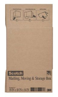Scotch Mailing, Moving, and Storage Box, 18 x 18 x 16 Inch